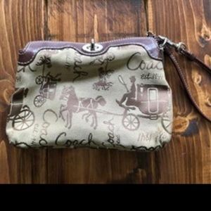 Coach wristlet